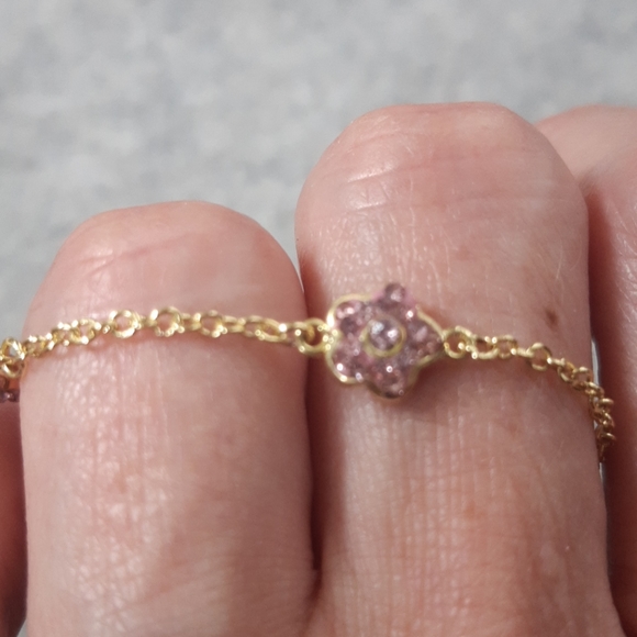 Molly Glitz BNIB 14k gold plated baby bracelet - Picture 6 of 8